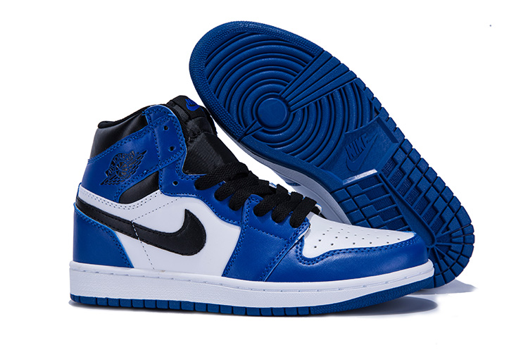 2018 Air Jordan 1 Game Royal Blue White Shoes